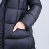 モンクレール MONCLER レディース ダウンコート ダウンジャケット ロングダウン BOEDIC 1C000 22 595FE 999 BLACK