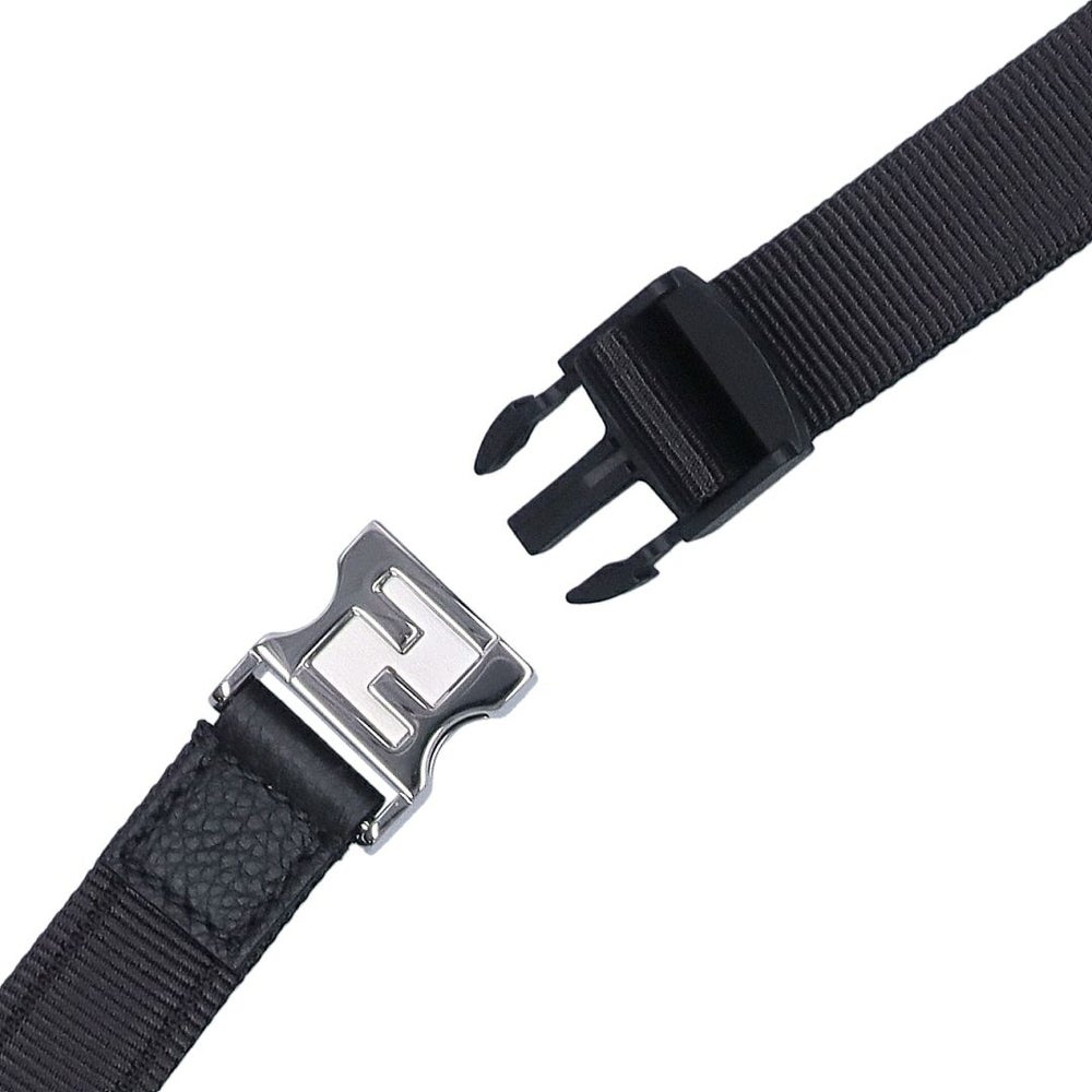 フェンディ FENDI ショルダーバッグ ボディバッグ MARSUPIO VIT.CHER 7VA605 AMAC F0GXN NERO+PALLADIO 【お取り寄せ】