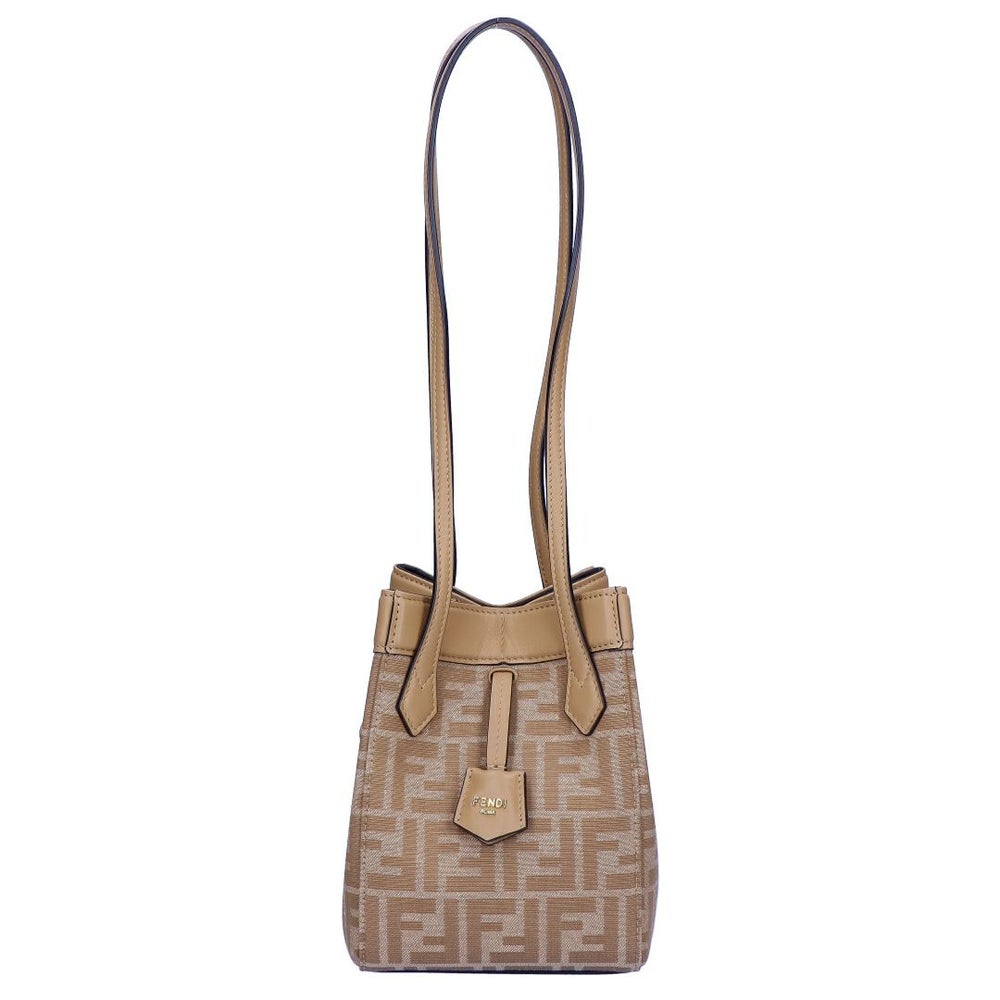 フェンディ FENDI ショルダーバッグ ORIGAMI MINI オリガミ ミニ 8BS083 AFPM F1Q5S PAPIRO+CUOIO+CAP+OS 【お取り寄せ】