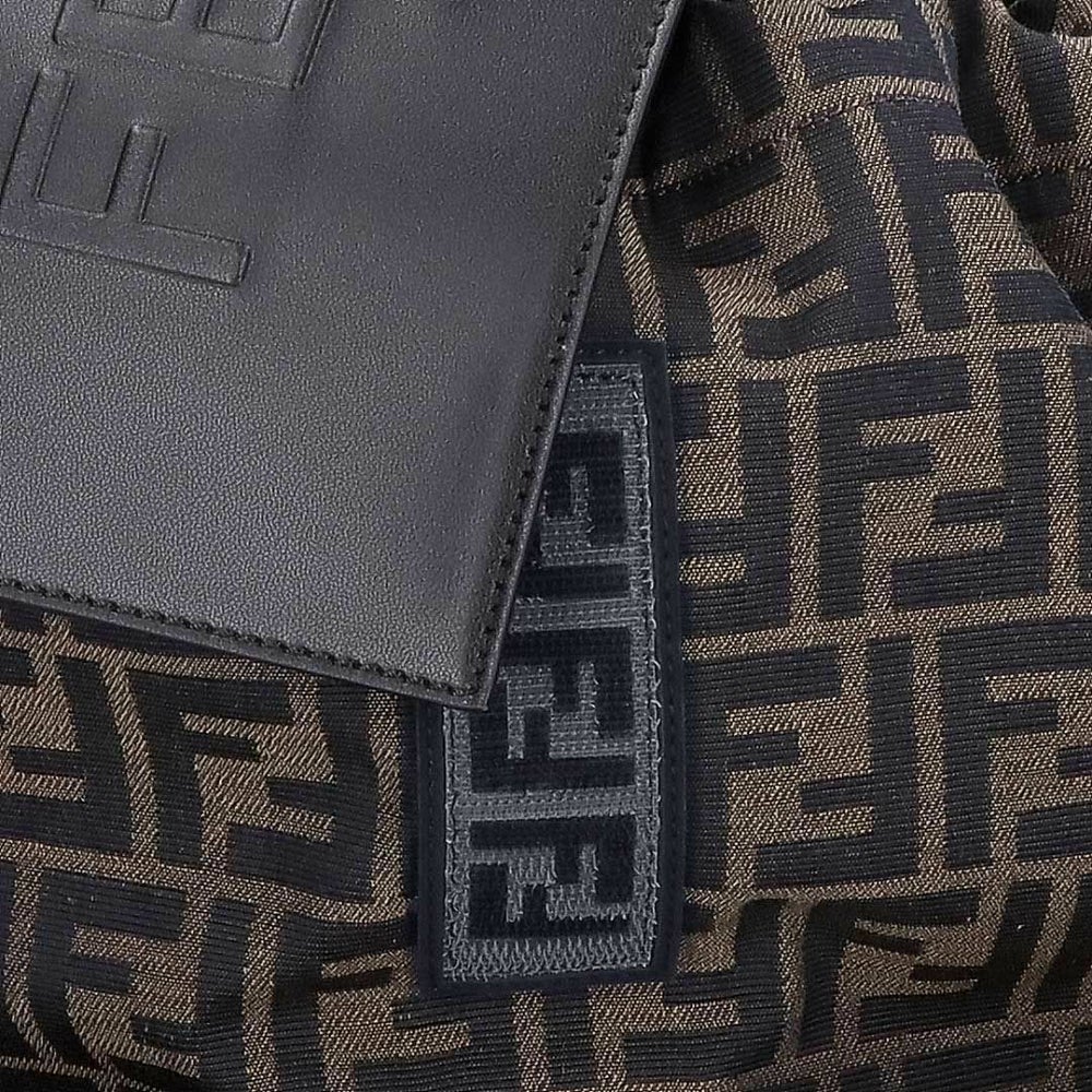 フェンディ FENDI リュックサック バックパック FENDI STRIKE MEDIUM JACQUARD FF 1974 RICICLATO 7VZ056 AG0M F19KW 【お取り寄せ】
