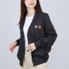 メゾンキツネ MAISON KITSUNE レディース カーディガン ダブル ボールド フォックスヘッド パッチ レギュラー OM051CFKT1036