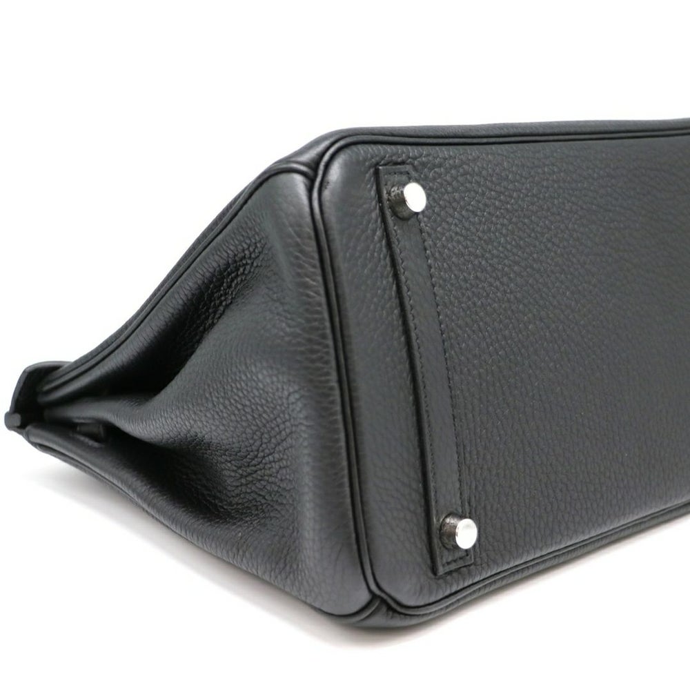 【リユース品】 エルメス HERMES バッグ ハンドバッグ バーキン30 ブラック/シルバー金具 【お取り寄せ】