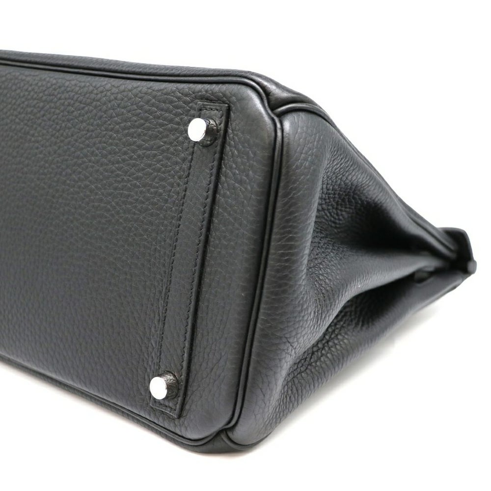 【リユース品】 エルメス HERMES バッグ ハンドバッグ バーキン30 ブラック/シルバー金具 【お取り寄せ】