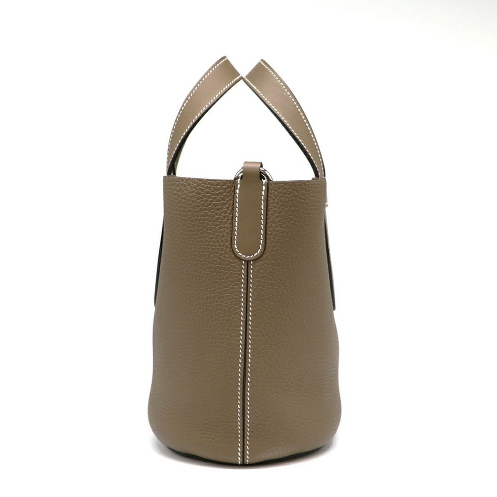 【リユース品】 エルメス HERMES バッグ ハンドバッグ インザループ18 エトープ/シルバー金具 【お取り寄せ】