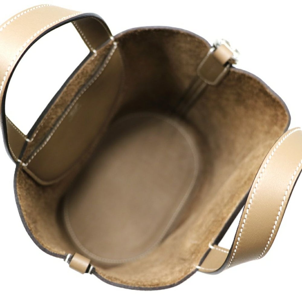 【リユース品】 エルメス HERMES バッグ ハンドバッグ インザループ18 エトープ/シルバー金具 【お取り寄せ】