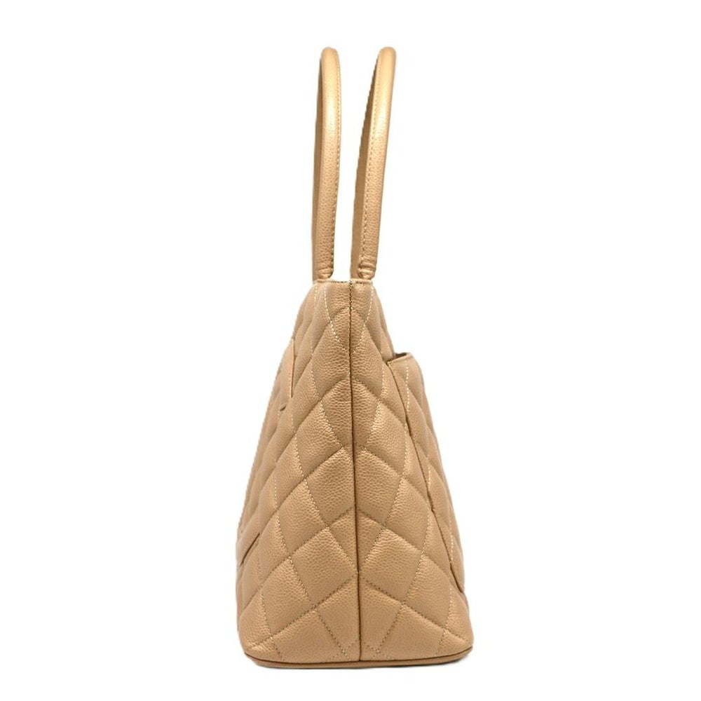 【リユース品】 シャネル CHANEL バッグ トートバッグ 復刻トートバッグ A1804 ベージュ/ゴールド金具 【お取り寄せ】