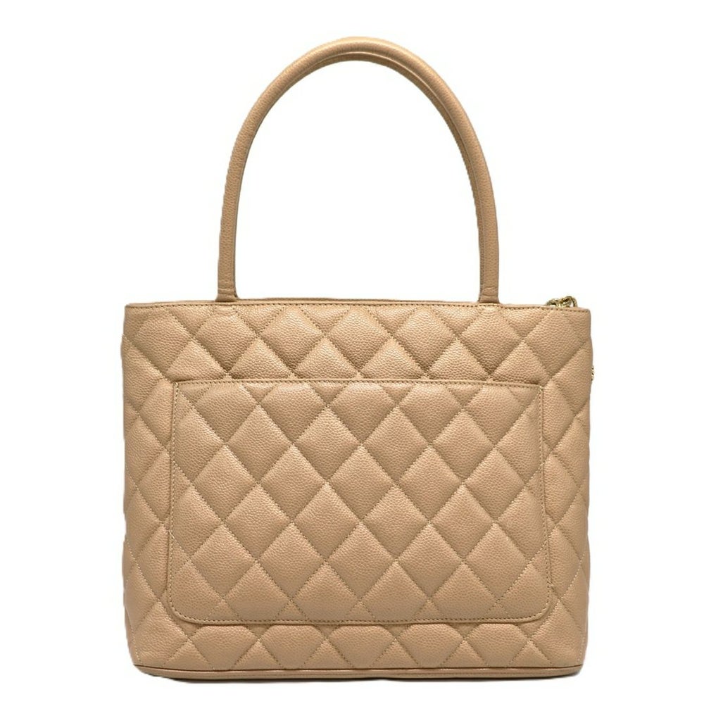 【リユース品】 シャネル CHANEL バッグ トートバッグ 復刻トートバッグ A1804 ベージュ/ゴールド金具 【お取り寄せ】
