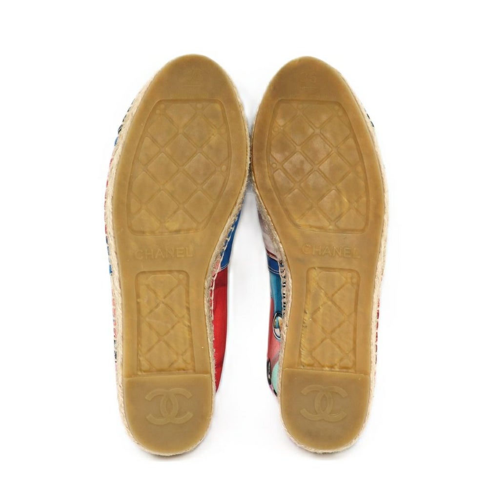 【リユース品】 シャネル CHANEL 靴 スニーカー エスパドリーユ マルチカラー 【お取り寄せ】