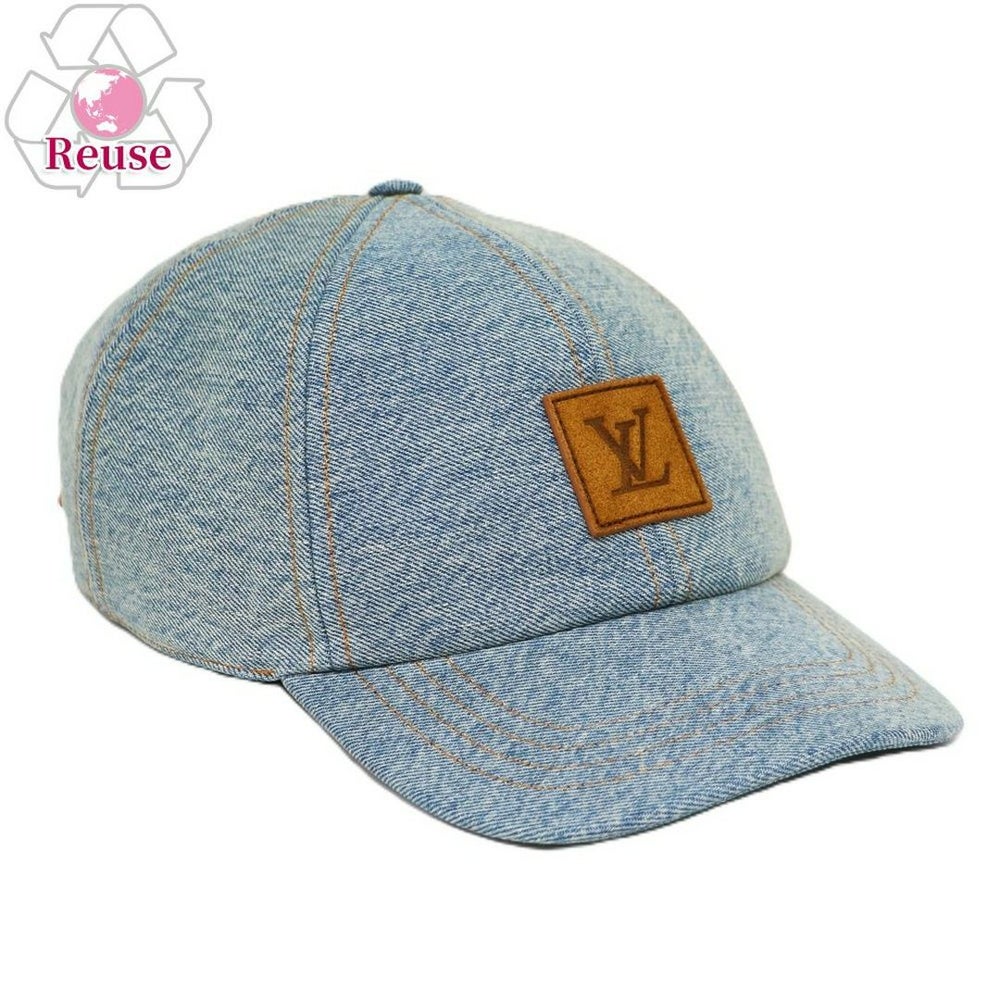 【リユース品】 ルイヴィトン LOUIS VUITTON 帽子 キャップ キャップ・ステープルズ デニム M7914L デニムブルー 【お取り寄せ】