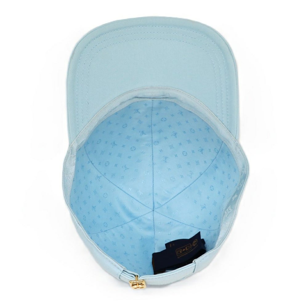 【リユース品】 ルイヴィトン LOUIS VUITTON 帽子 キャップ キャップ・LVシグネチャー M7318M ライトブルー 【お取り寄せ】