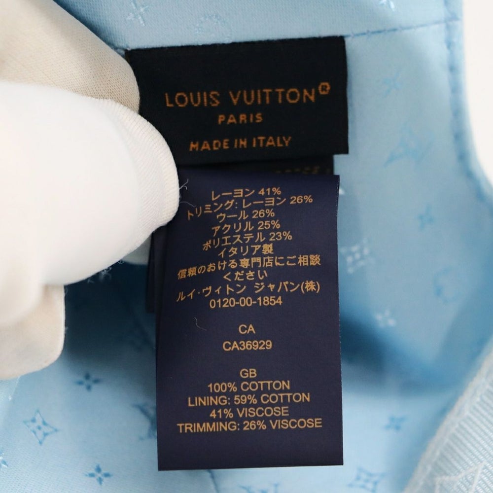 【リユース品】 ルイヴィトン LOUIS VUITTON 帽子 キャップ キャップ・LVシグネチャー M7318M ライトブルー 【お取り寄せ】