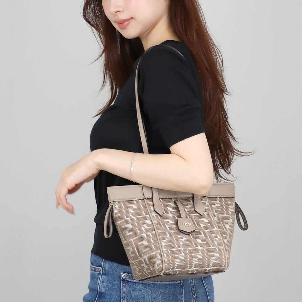 フェンディ FENDI ショルダーバッグ ORIGAMI MINI オリガミ ミニ 8BS083 AUPX F1SNP WHITE DOVE+DOVBE+SO スモール 【お取り寄せ】