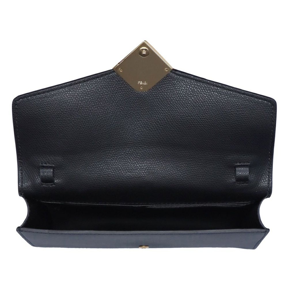 フェンディ FENDI 2WAYバッグ チェーンウォレット 8M0488 ALV4 F0KUR NERO+ORO SOFT 【お取り寄せ】