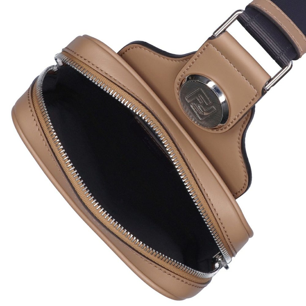 フェンディ FENDI ショルダーバッグ ボディバッグ ダイアゴナル ベルトバッグ 7VZ085 ARMD F1EGA MR+SAND+NERO