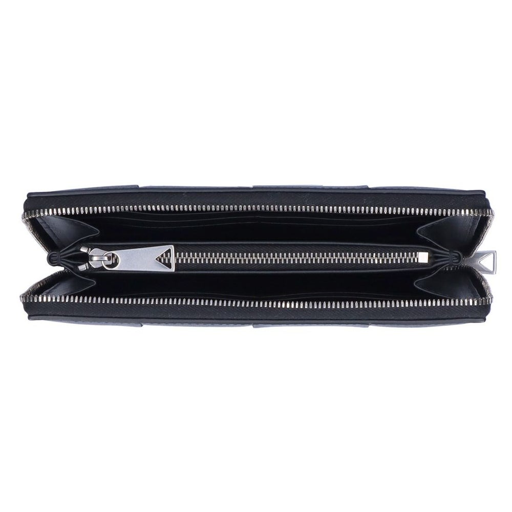 ボッテガヴェネタ BOTTEGA VENETA 長財布 ラウンド財布 イントレチャート カセット 649607 V47V1 8803 BLACK