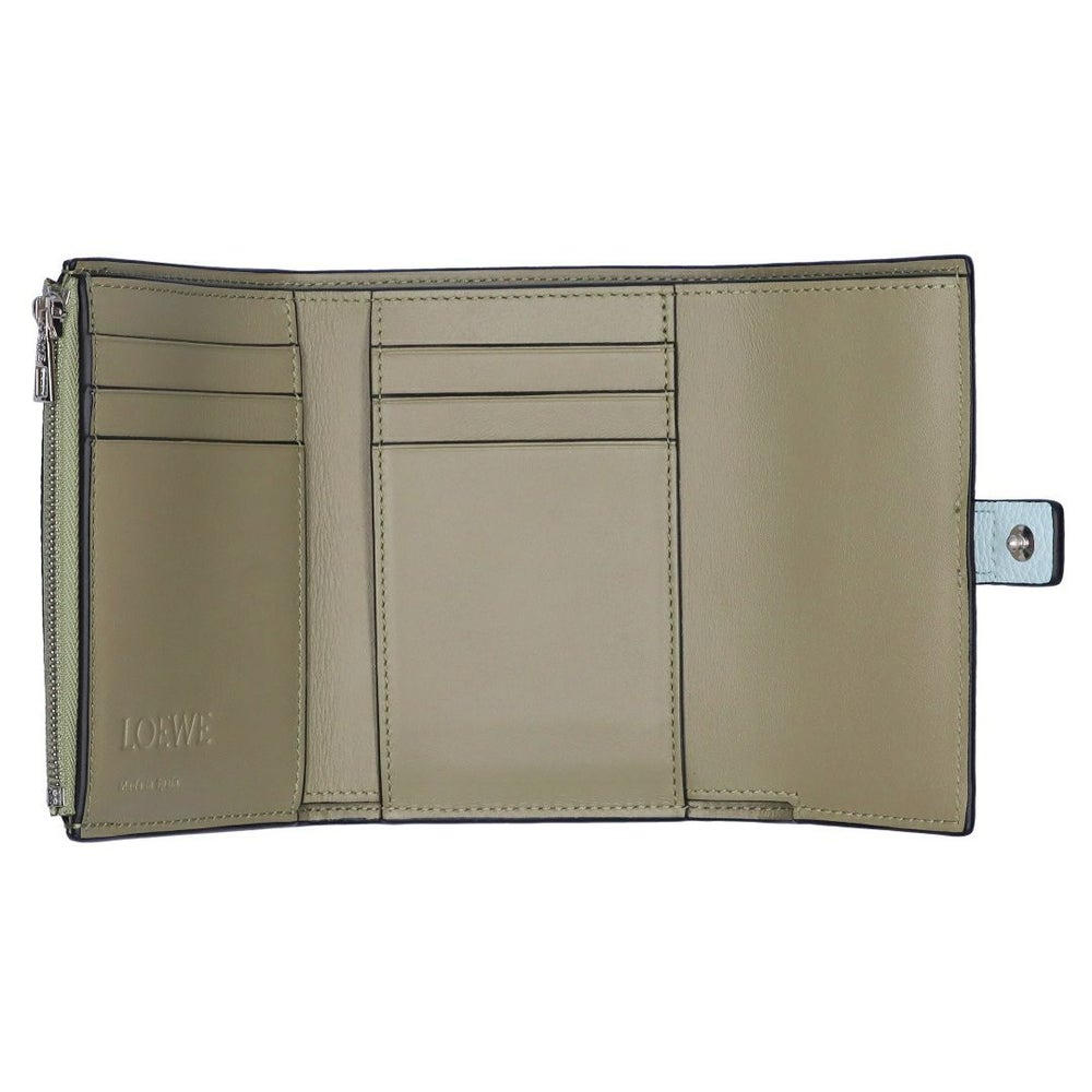ロエベ LOEWE 折財布 3つ折り財布 C660S86X04 6874 FROZEN/CLAY スモール ヴァーティカル ウォレット 【お取り寄せ】
