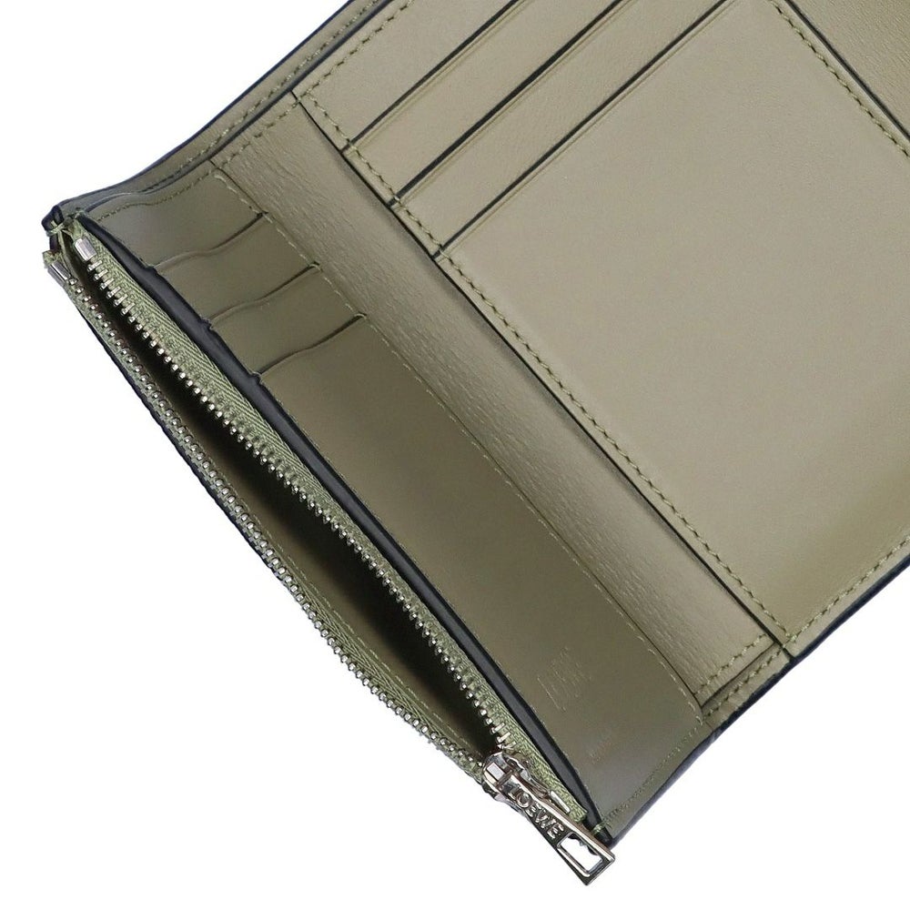 ロエベ LOEWE 折財布 3つ折り財布 C660S86X04 6874 FROZEN/CLAY スモール ヴァーティカル ウォレット 【お取り寄せ】
