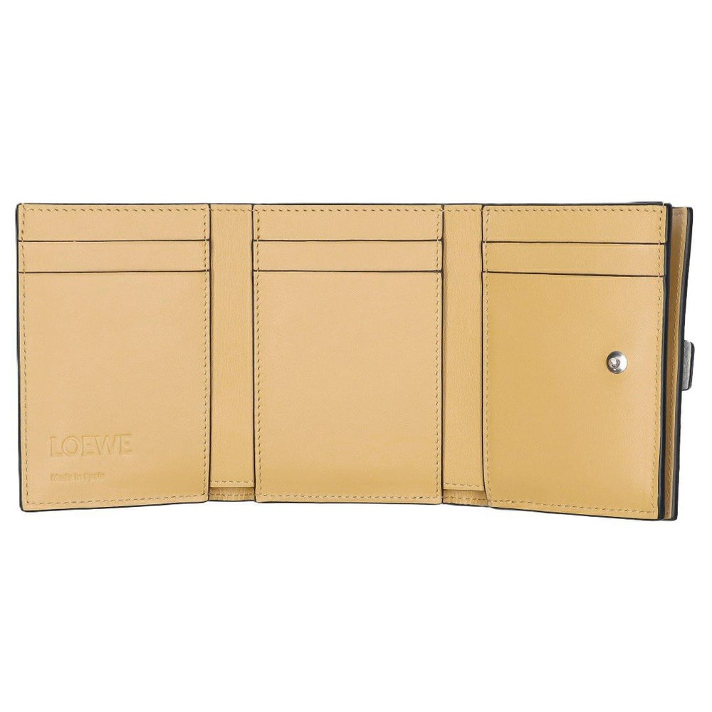 ロエベ LOEWE 折財布 3つ折り財布 C660TR2X03 5666 SHELL GREY/EUCALYPTUS トライフォールド ウォレット 【お取り寄せ】