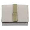 ロエベ LOEWE 折財布 3つ折り財布 C660TR2X03 5666 SHELL GREY/EUCALYPTUS トライフォールド ウォレット 【お取り寄せ】
