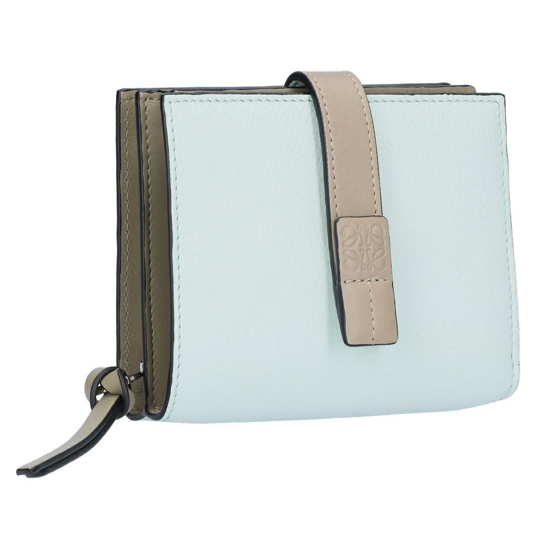 ロエベ LOEWE 折財布 三つ折り財布 C660TR2X05 6349 DARK NAVY/SILVER