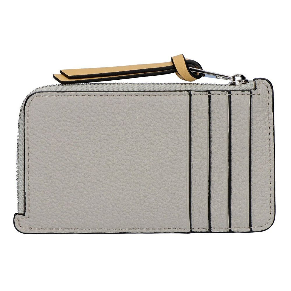 ロエベ LOEWE コインケース カードケース コインカードホルダー C660Z40X07 5666 SHELL GREY/EUCALYPTUS 小銭入れ フラグメントケース 【お取り寄せ】