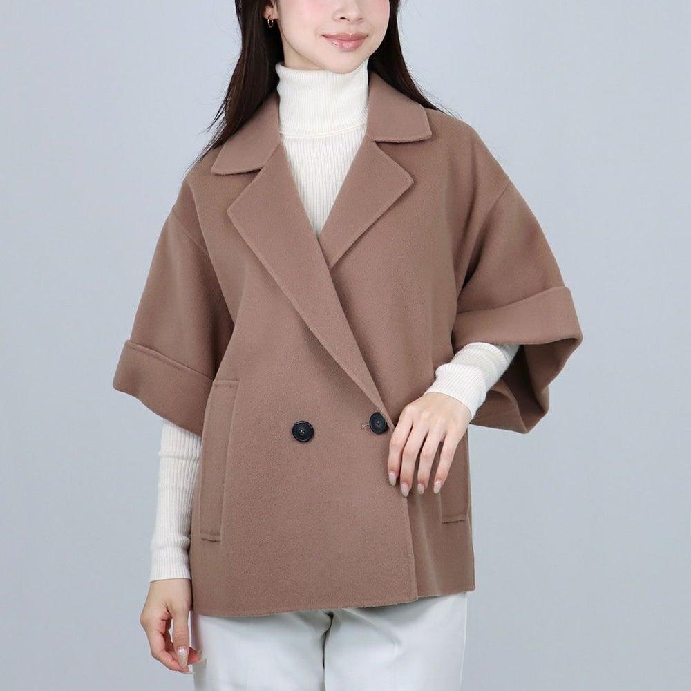マックスマーラウィークエンド MAXMARA WEEKEND レディース ウールコート ショートコート PERA 2525086021 087 MARRON GLACE