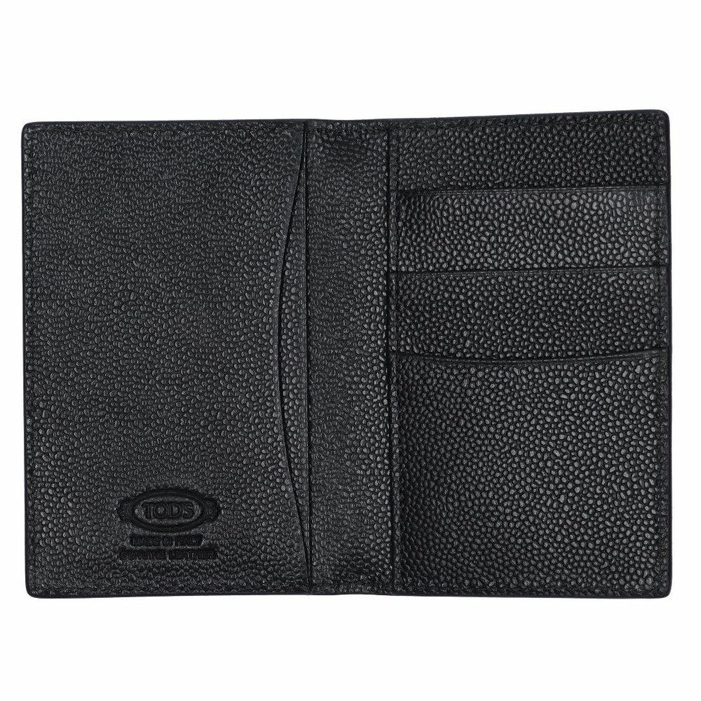 トッズ TODS カードケース 名刺入れ Tロゴ XAMTSYFA200 UGA B999 BLACK ブラック