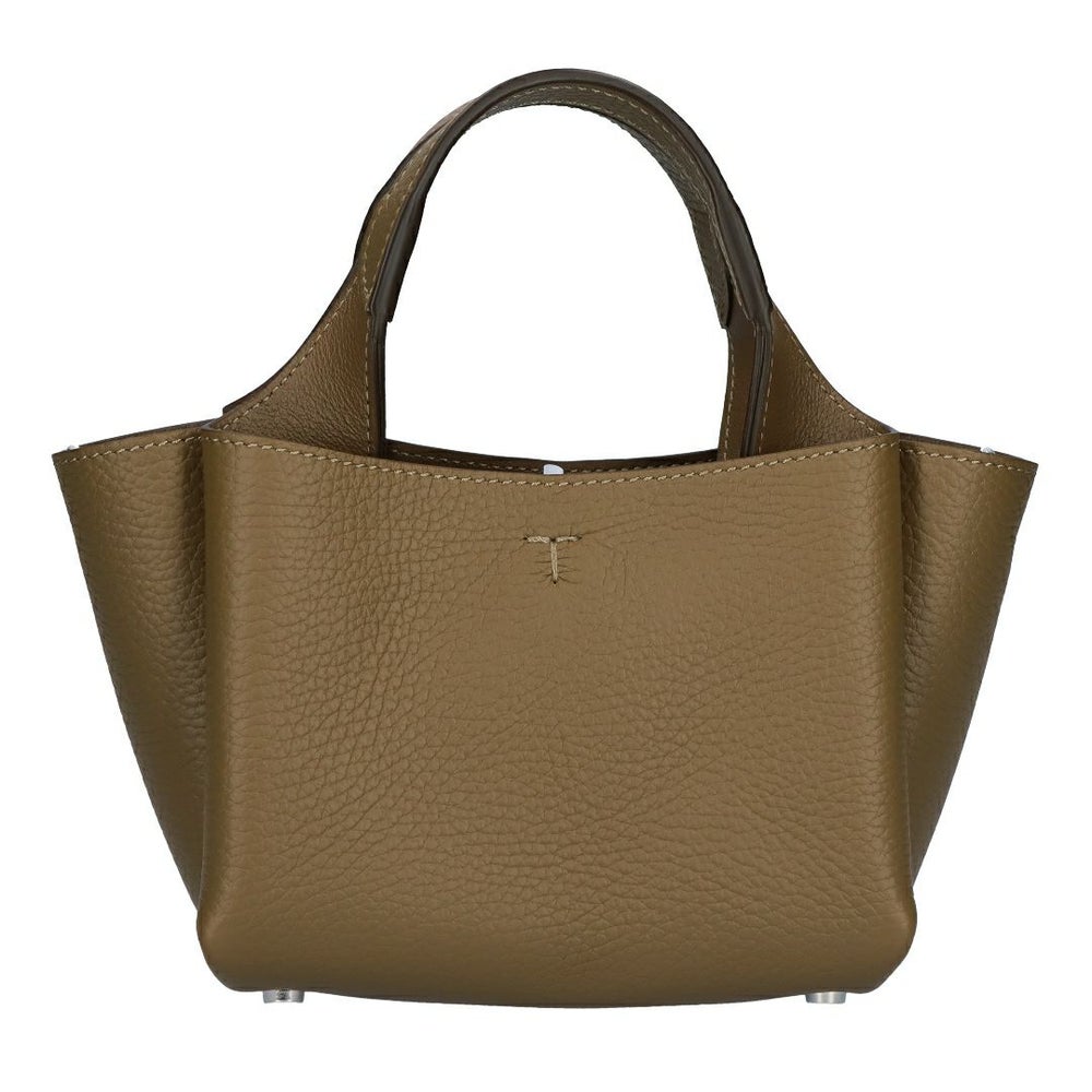 トッズ TODS 2WAYバッグレザー バッグ マイクロ Tタイムレス XBWAPAFL000 QRI 3L26 DARK BROWN