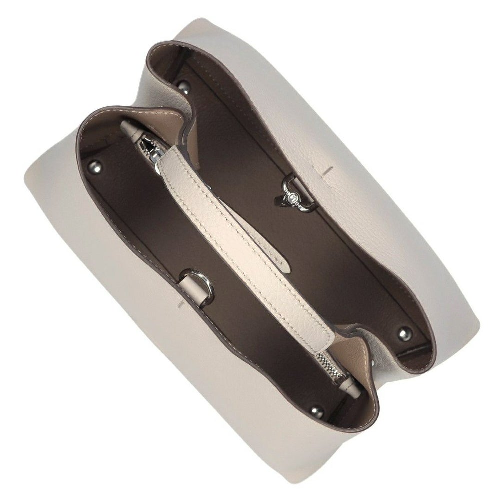 トッズ TODS 2WAYバッグレザー バッグ マイクロ Tタイムレス XBWAPAEL000 QRI 9O22 IVORY