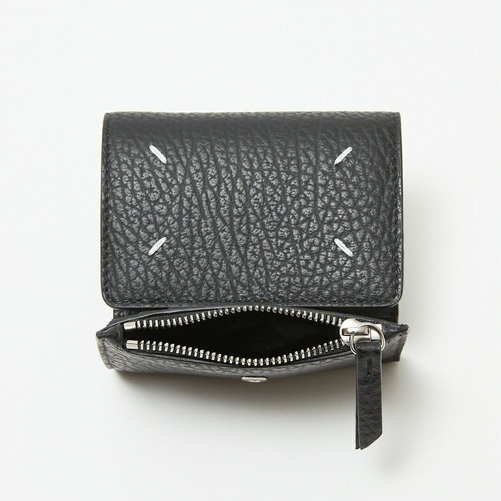 メゾンマルジェラ MAISON MARGIELA 折財布 SA3UI0010 P4455 ブラック(T8013 BLACK) レザーエンベロープウォレット