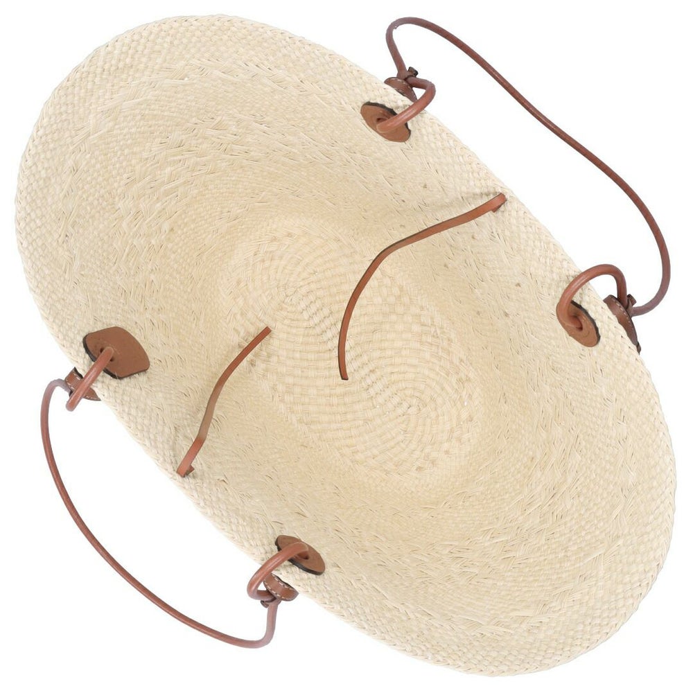 ロエベ LOEWE かごバッグ バスケットバッグ アナグラム A223T43X02 ベージュ系(2435 NATURALE/TAN) 【ギフト不可】 【お取り寄せ】