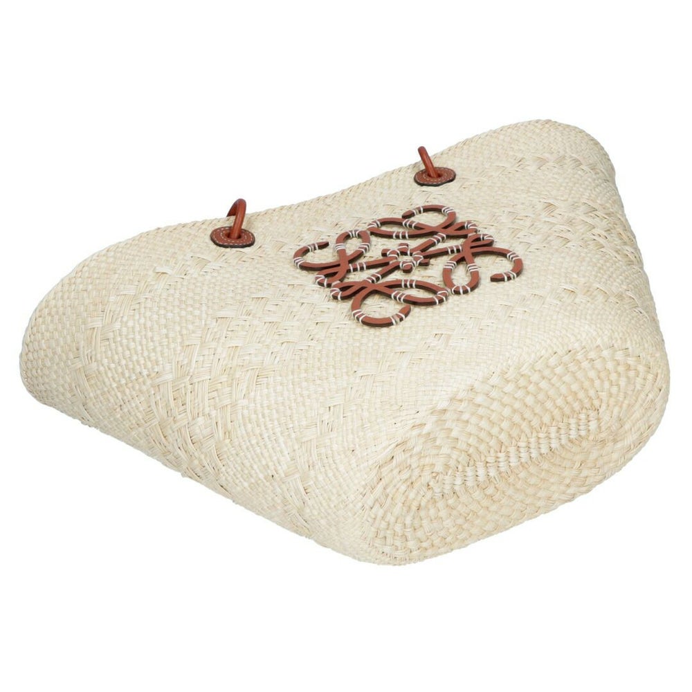 ロエベ LOEWE かごバッグ バスケットバッグ アナグラム A223T43X02 ベージュ系(2435 NATURALE/TAN) 【ギフト不可】 【お取り寄せ】