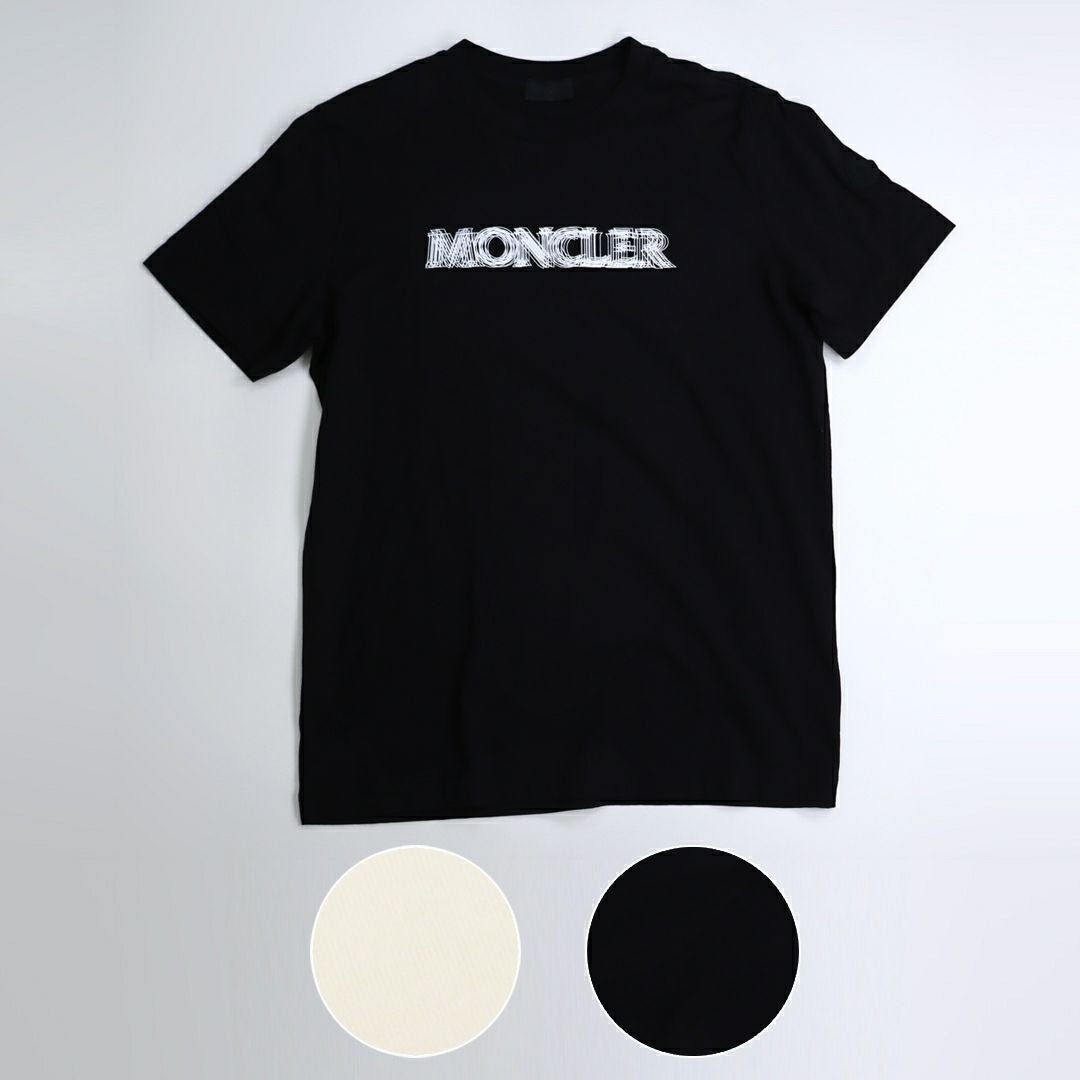 モンクレール MONCLER レディース ロゴ刺繍 Tシャツ 8C000 08 89AUO