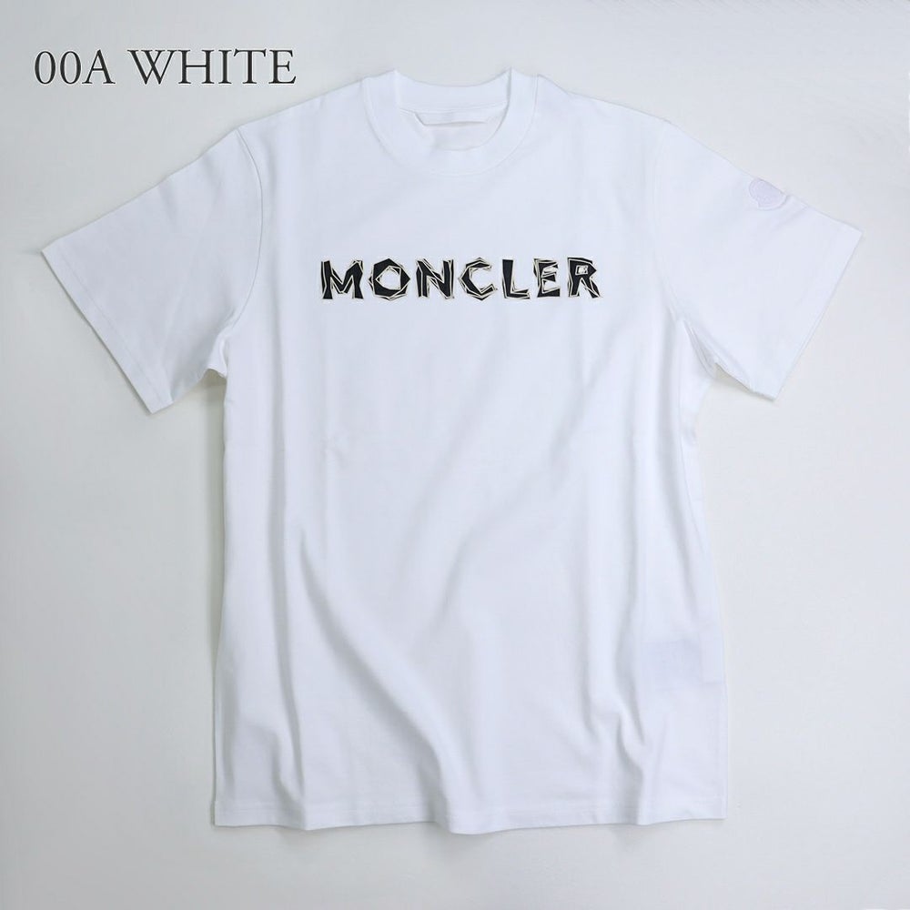 モンクレール MONCLER メンズ 半袖 Tシャツ 8C00052 89AJS クルーネック ロゴ