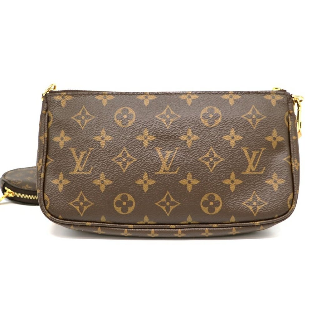 【リユース品】 ルイヴィトン LOUIS VUITTON バッグ 2WAYバッグ ミュルティ ポシェット アクセソワール M44840 ブラウン系/ピンク 【お取り寄せ】