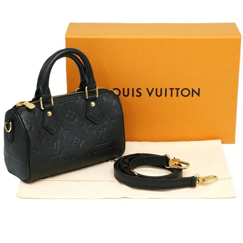 【リユース品】 ルイヴィトン LOUIS VUITTON バッグ 2WAYバッグ ナノスピーディ M82450 ノワール/ブラック系 【お取り寄せ】