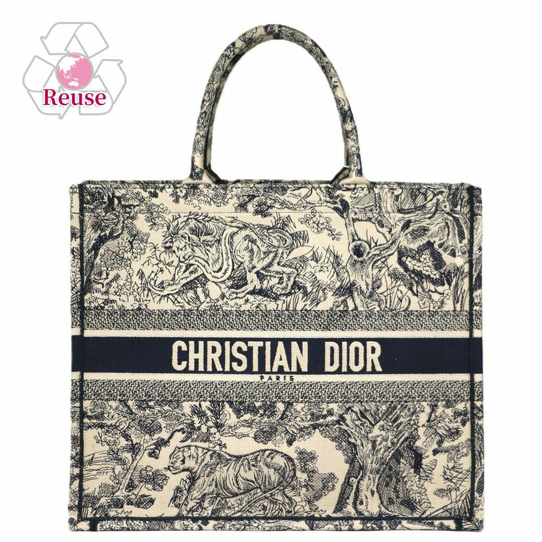 リユース品】 ディオール DIOR バッグ トートバッグ ブックトート