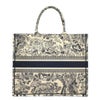 【リユース品】 ディオール DIOR バッグ トートバッグ ブックトート　ラージ ブラック/ホワイト 【お取り寄せ】