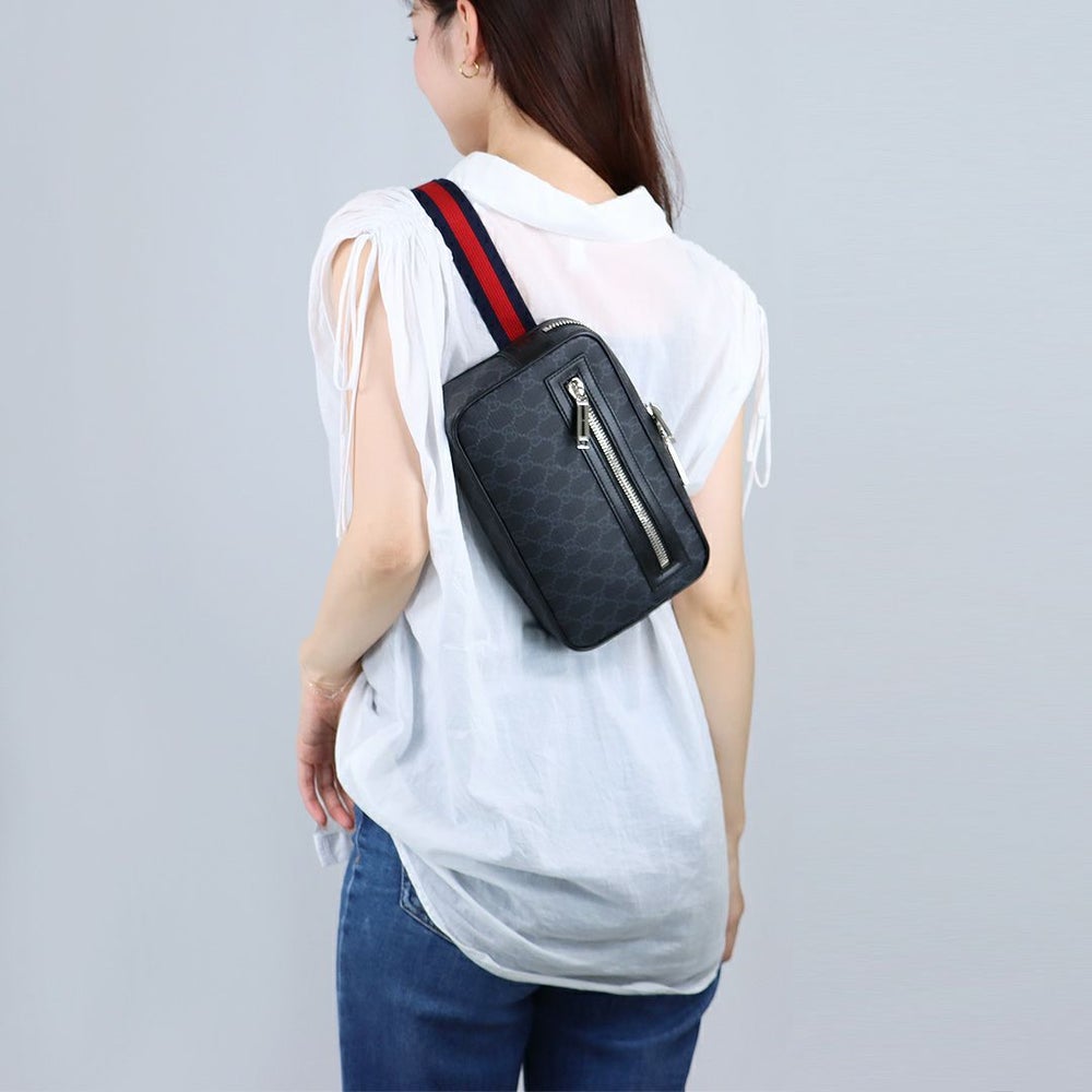 グッチ GUCCI ショルダーバッグ ボディバッグ GGブラックスモールベルトバッグ 792094 FADJM 1043 【お取り寄せ】