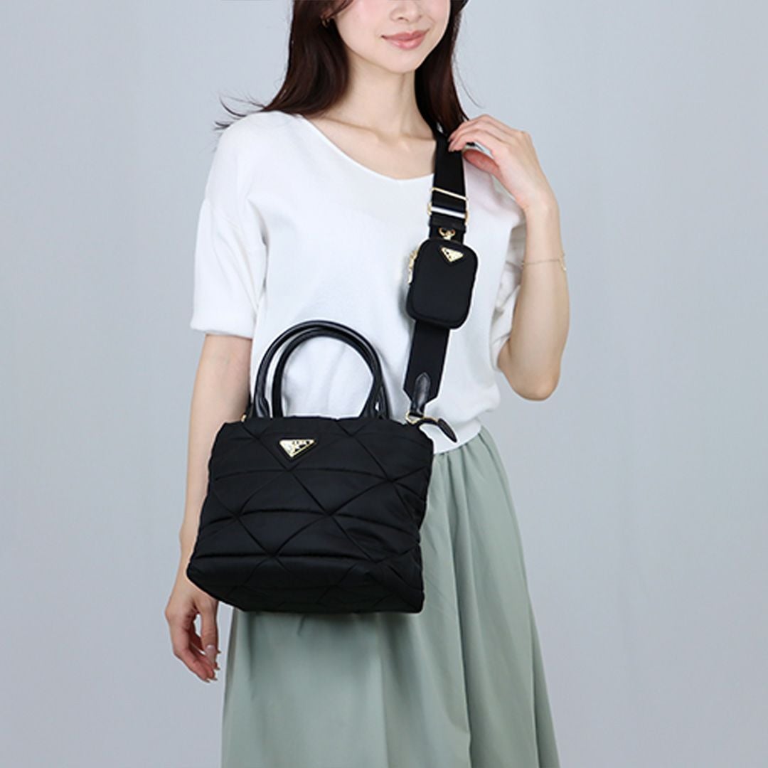 プラダ PRADA 2WAYバッグ Re-Nylon 1BG373 RDJN B9M F0632 NERO1