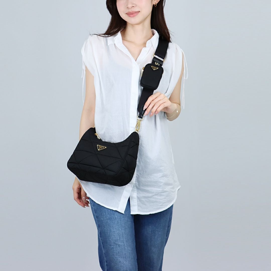 プラダ PRADA ショルダーバッグ Re-Nylon 1BC151 RDJN D9M F0632 NERO1