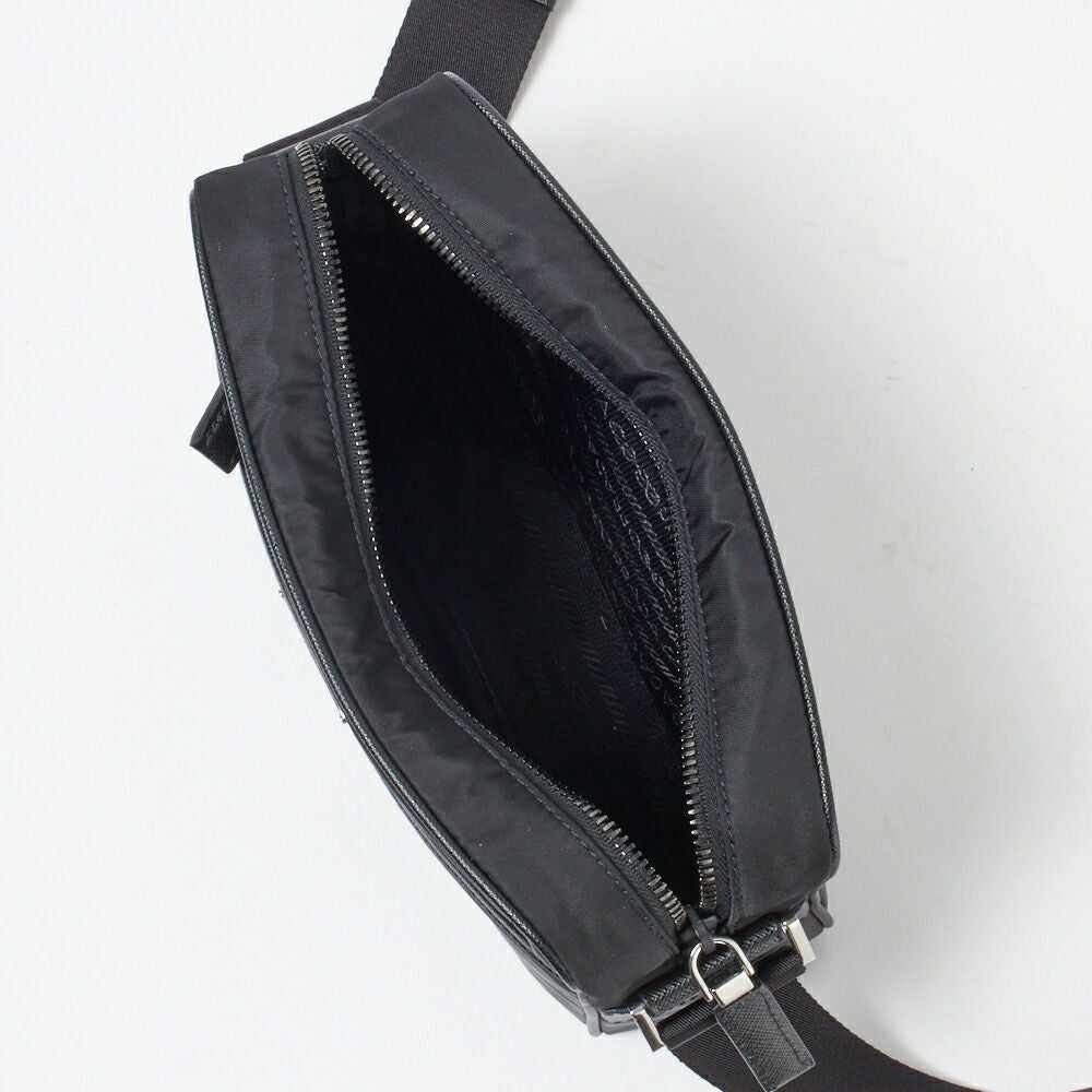 プラダ ショルダーバッグ 【TESSUTO+SAFFIAN】 2VH048 2DMH XOO ブラック(F0002 NERO) PRADA