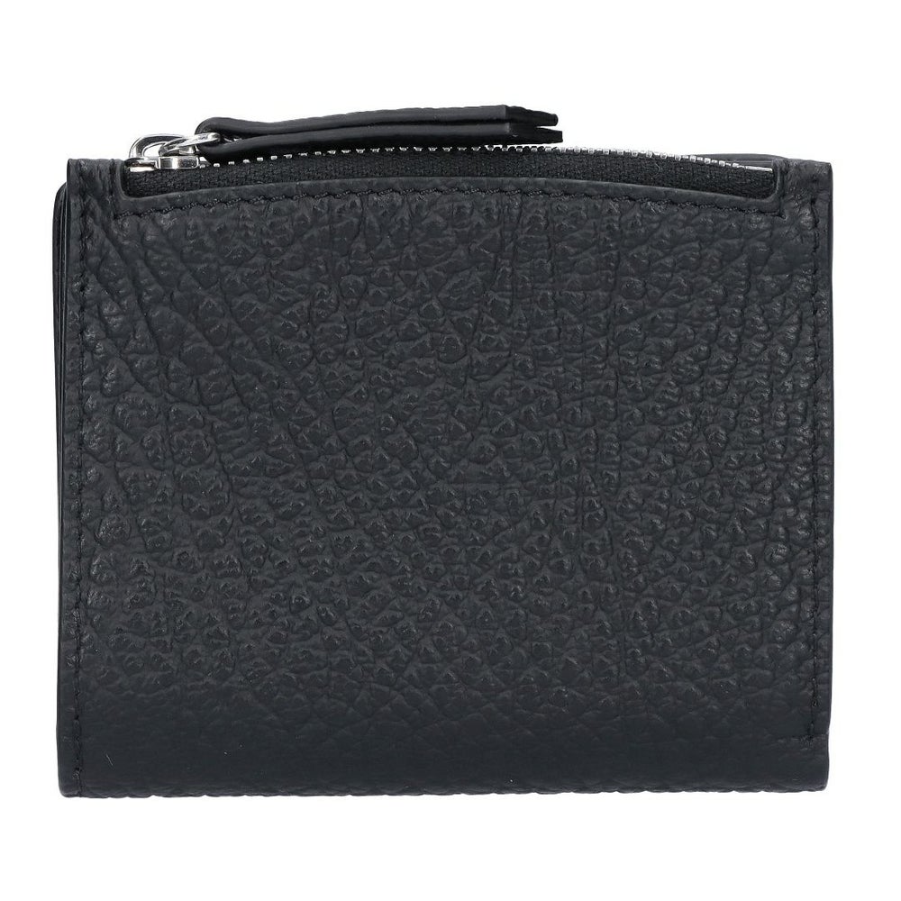 メゾンマルジェラ MAISON MARGIELA 折財布 二つ折財布 SA1UI0023 P4455 T8013 BLACK 4ステッチ フリップフラップ ウォレット