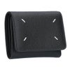 メゾンマルジェラ MAISON MARGIELA 折財布 三つ折財布 SA3UI0017 P4745 T8013 BLACK 4ステッチ 三つ折り ウォレット