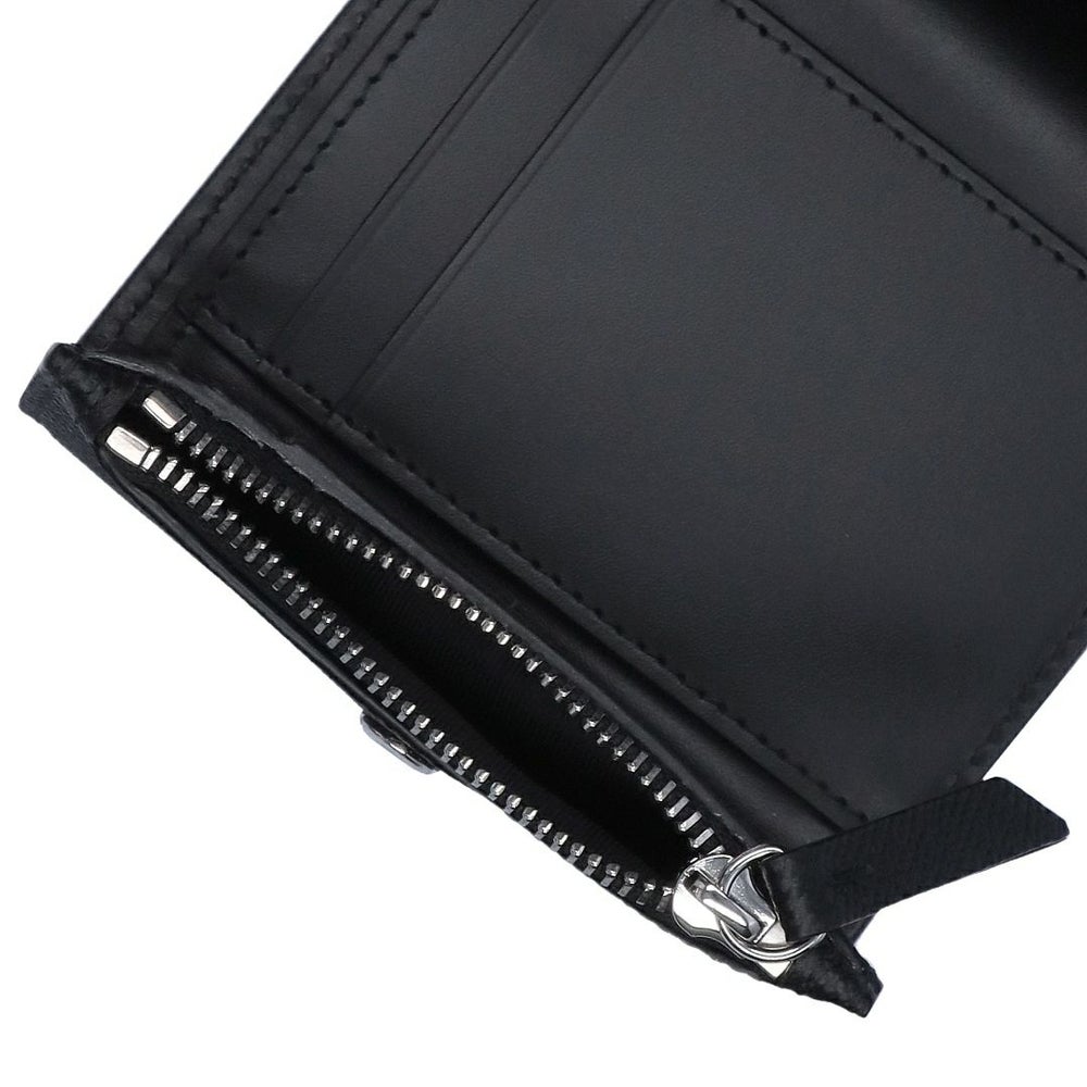 メゾンマルジェラ MAISON MARGIELA 折財布 三つ折財布 SA3UI0017 P4745 T8013 BLACK 4ステッチ 三つ折り ウォレット