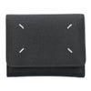 メゾンマルジェラ MAISON MARGIELA 折財布 三つ折財布 SA3UI0017 P4745 T8013 BLACK 4ステッチ 三つ折り ウォレット