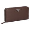 プラダ PRADA 長財布 VIT.DAINO TRIAN ヴィッテロ ダイノ 2ML317 2E54 F0038 BRUCIATO 【お取り寄せ】