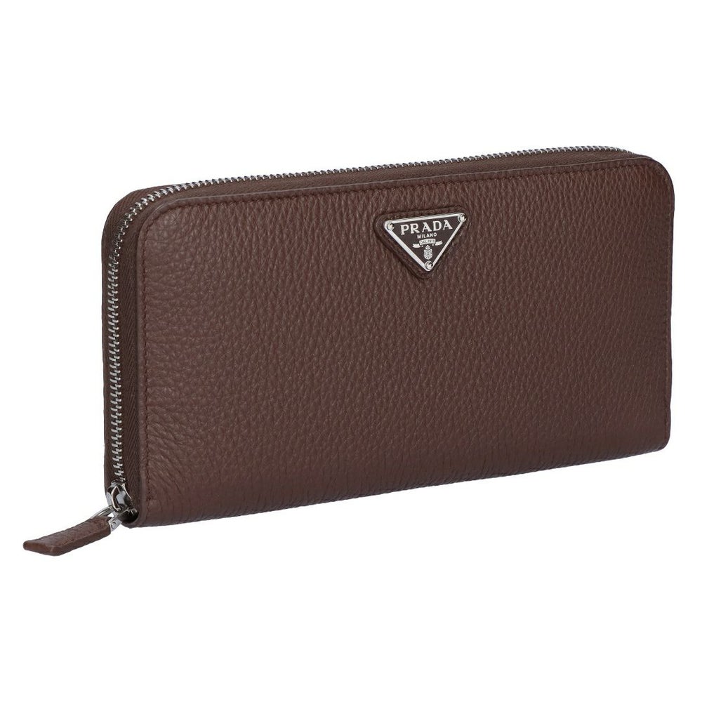 プラダ PRADA 長財布 VIT.DAINO TRIAN ヴィッテロ ダイノ 2ML317 2E54 F0038 BRUCIATO 【お取り寄せ】
