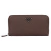 プラダ PRADA 長財布 VIT.DAINO TRIAN ヴィッテロ ダイノ 2ML317 2E54 F0038 BRUCIATO 【お取り寄せ】