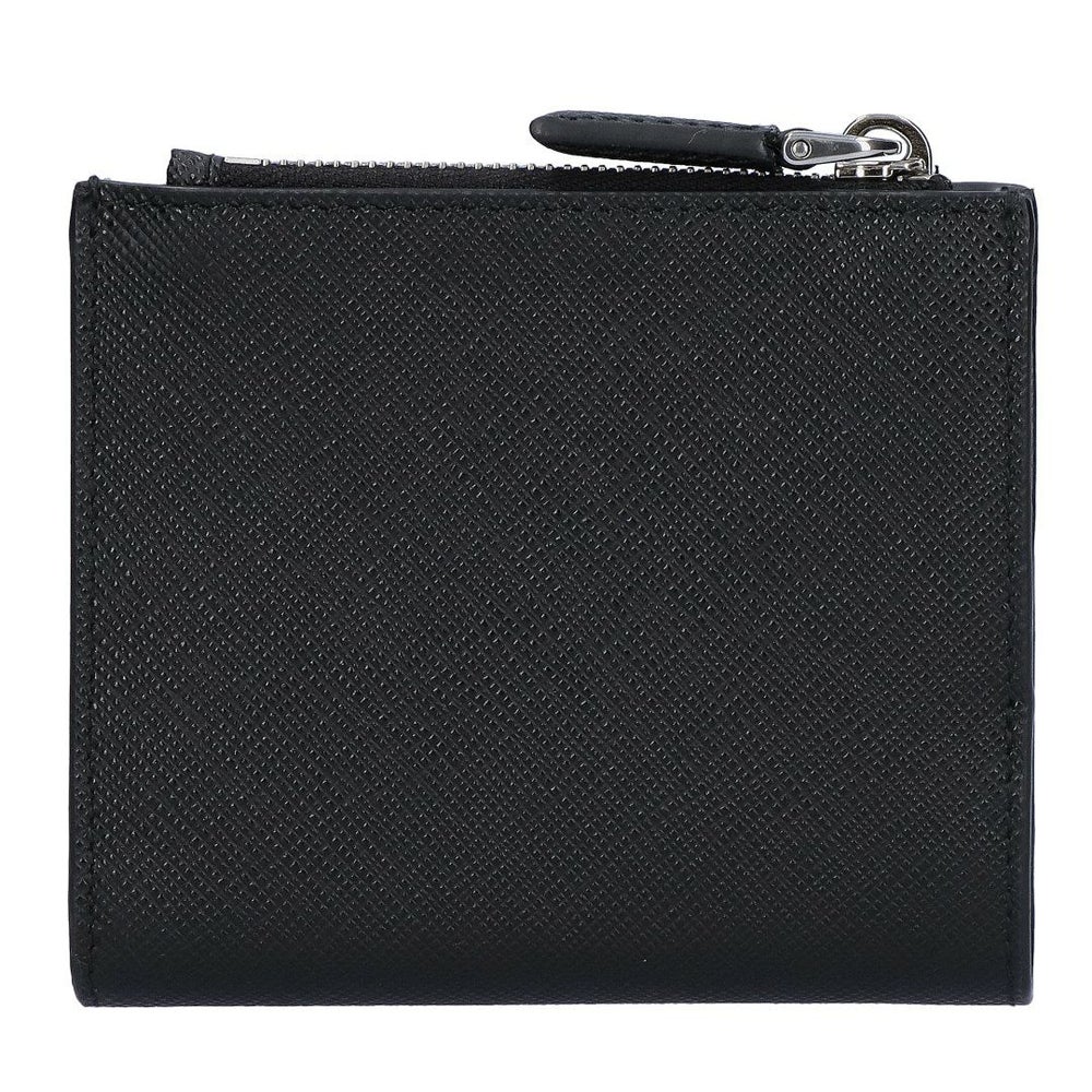プラダ PRADA 折財布 二つ折り財布 SAFFIANO TRAIANGOLO サフィアーノトライアングル 2ML049 QHH F0002 NERO 【お取り寄せ】